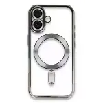 Apple iPhone 16 Kılıf Kross Magneticsafe Kapak - Titan Gri-3