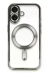 Apple iPhone 16 Kılıf Kross Magneticsafe Kapak - Titan Gri-1