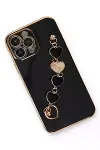Apple iPhone 13 Pro Kılıf Esila Silikon - Siyah-4