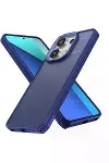 Xiao Red Note 13 Pro 4G Kılıf Elegant Kapak - Lacivert-1