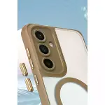Samsung Galaxy S23 Fe Kılıf Enka Magsafe Silikon Kılıf - Lacivert-4