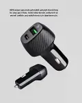 Araç İçi Bluetooth Müzik Kiti + Type-C PD Araç Şarjı Seti-3