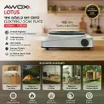Awox Lotus Tek Gözlü Elektrikli Ocak Plate 185MM.1500W-6