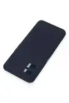 Realme 9i 4G Kılıf Nano içi Kadife Silikon - Lacivert-6