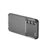 Samsung Galaxy A15 4g Kılıf Auto Focus Karbon Kapak - Siyah-2