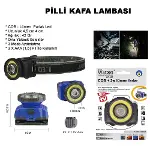 Güçlü Pilli Kafa Lambası Wt-607-1