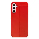 Samsung Galaxy A55 5g Kılıf Auto Focus Kapak - Kırmızı-1