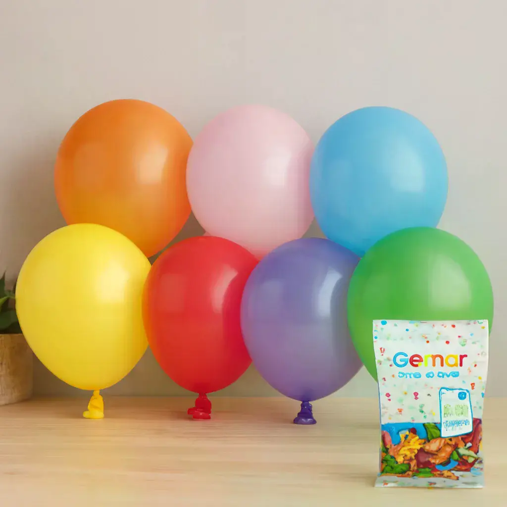 Renkli Su Balonları 500'lü (8 cm)