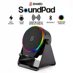 SOUNDPAD 5IN1 - 5W - 2000mAh TEMAS İLE SES YÜKSELTME - TELEFON STAND - USB-C ŞARJ SİYAH İNDİKSİYON S-2