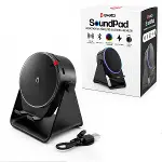 SOUNDPAD 5IN1 - 5W - 2000mAh TEMAS İLE SES YÜKSELTME - TELEFON STAND - USB-C ŞARJ SİYAH İNDİKSİYON S-1