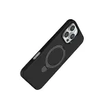 Apple İphone 16 Pro Regal Magsafe Standlı Kapak - Siyah-5
