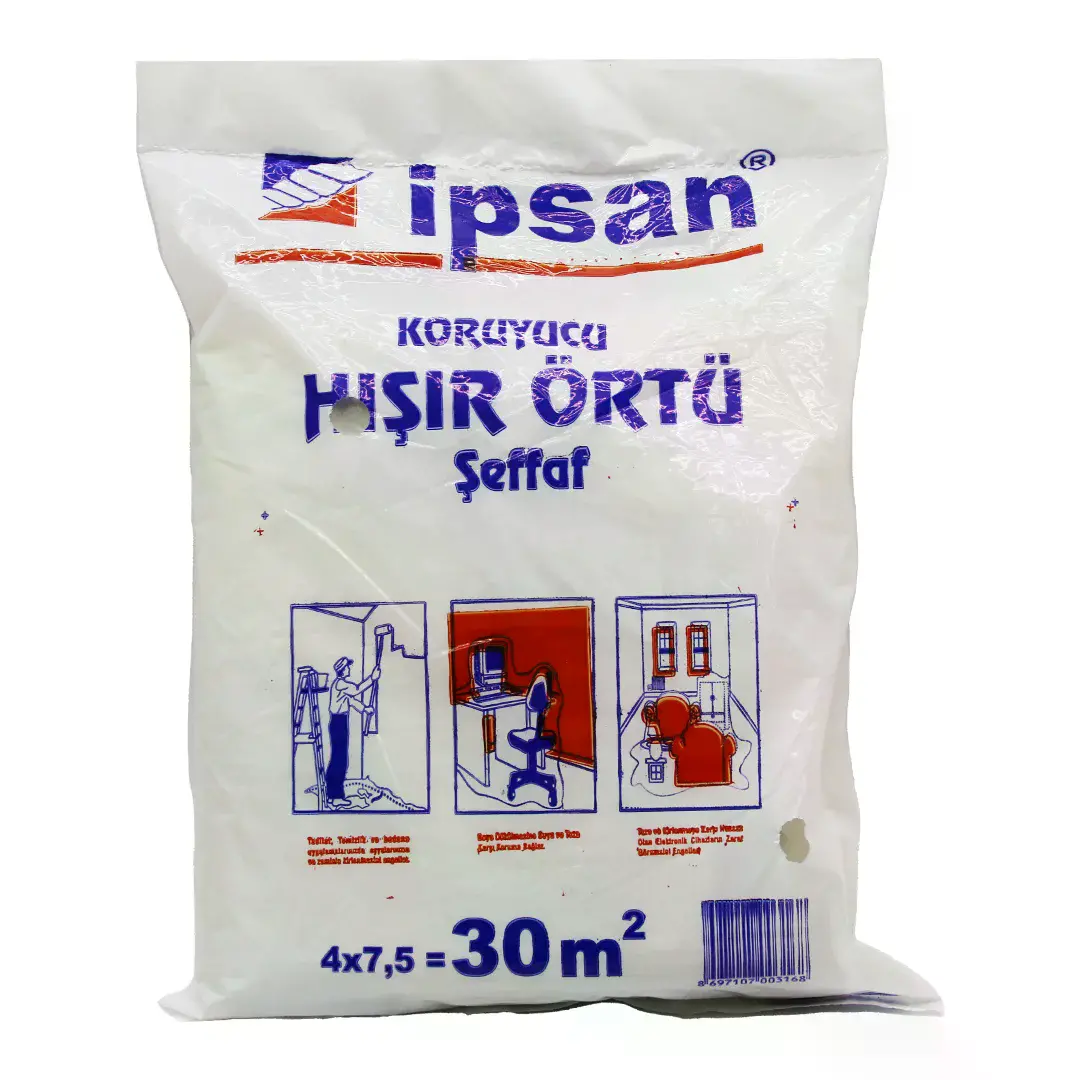 30-M2 = 4X7.5MT Hışır Şeffaf Koruyucu Örtü