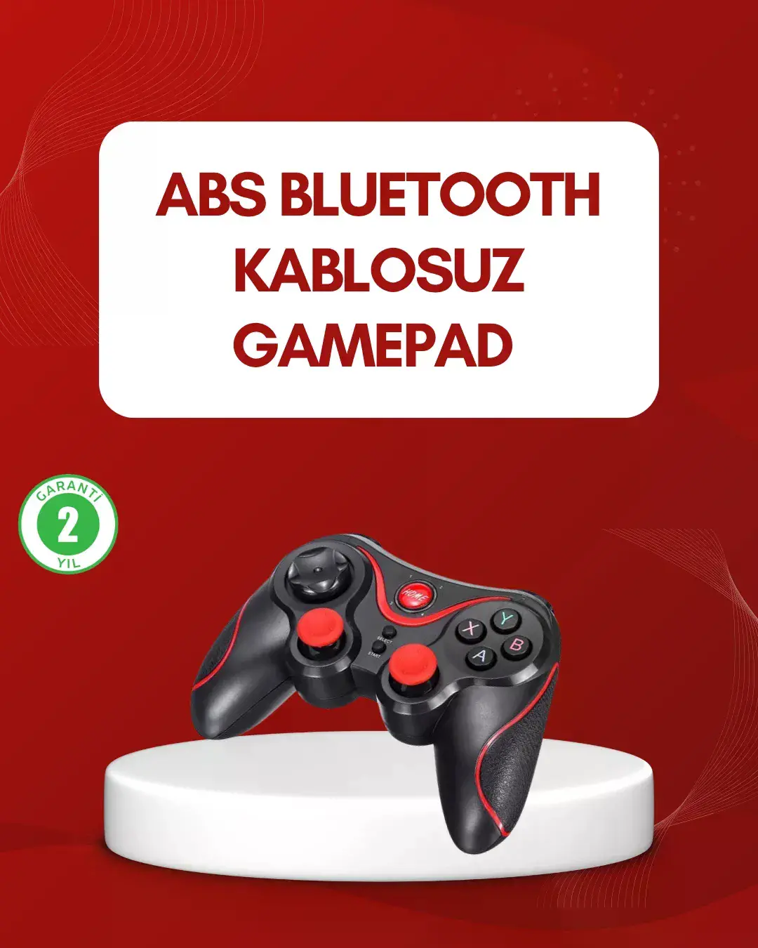 Yüksek Hassasiyetli Kablosuz Oyun Kolu PC ve Mobil Uyumlu