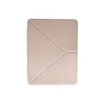 Apple İpad Pro 12.9 (2021) Kılıf Kalemlikli Mars Tablet Kılıfı - Rose Gold-5