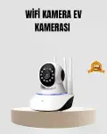 HD IP Kamera – Gece Görüşlü, Hareket Sensörlü, Mobil Takip ve Çift Yönlü Ses-1