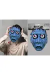 Frankenstein Temalı Sallanan Oynar Gözlü Maske-3