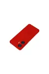 Realme C55 Kılıf Nano içi Kadife Silikon - Kırmızı-2