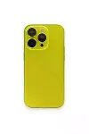Apple iPhone 13 Pro Max Kılıf Armada Lensli Kapak - Sarı-2