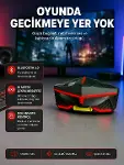 Kablosuz Bluetooth Kulaklık 5.0 Dokunmatik Kontrol Gürültü Engelleme-1