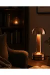 Dokunmatik Mantar Gece Lambası Bronz LED Masa Aydınlatması-1