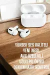 Dokunmatik Kontrollü Kablosuz Kulaklık iOS ve Android Uyumlu-6