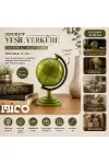 Metal Dünya Biblosu (Küçük) - Dekoratif Süs-3