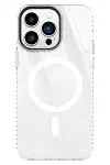 Apple iPhone 14 Pro Kılıf Beta Magneticsafe Silikon - Şeffaf-1
