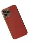 Apple iPhone 14 Pro Kılıf Volet Silikon - Kırmızı-3