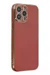 Apple iPhone 14 Pro Kılıf Volet Silikon - Kırmızı-1