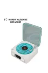 Kablosuz Bluetooth Hoparlör MAVİ-1
