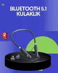 Ergonok Tasarımlı IPX4 Suya Dayanıklı Bluetooth Kulaklık-2