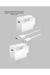 120W USB-C Şarj Adaptörü Süper Hızlı Şarj Güç Kaynağı Seti-4