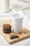 Allegra Beyaz Akrilik Bardak | 400 ml Su, Meşrubat ve Kahve Yanı Sunumlar İçin | Cam Değildir | Kırı-1
