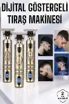 Tıraş Makinesi Çizik Tıraş Paslanmaz Çelik Uzun Ömürlü Şarjlı-1