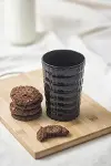 Allegra Siyah Akrilik Bardak | 400 ml Şık ve Dayanıklı Meşrubat & Su Bardağı | Cam Değil, Kırılmaya-2