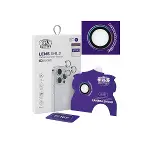 Apple İphone 16e Bilvis Titan Kamera Lens - Rainbow-2