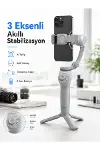 Profesyonel Telefon Gimbal Stabilizer 3 Eksen Sabitleme Çoklu Çekim Modları Uzun Pil Ömürlü Taşınabi-1