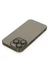 Apple iPhone 13 Pro Kılıf Armada Lensli Kapak - Siyah-3