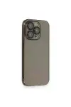 Apple iPhone 13 Pro Kılıf Armada Lensli Kapak - Siyah-1