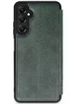 Samsung Galaxy A26 Kılıf Flip Cover - Koyu Yeşil-1