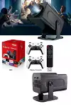 4K Android Smart Wi-fi Çift Kollu Projeksiyon Game Box Kumandalı Taşınabilir-3