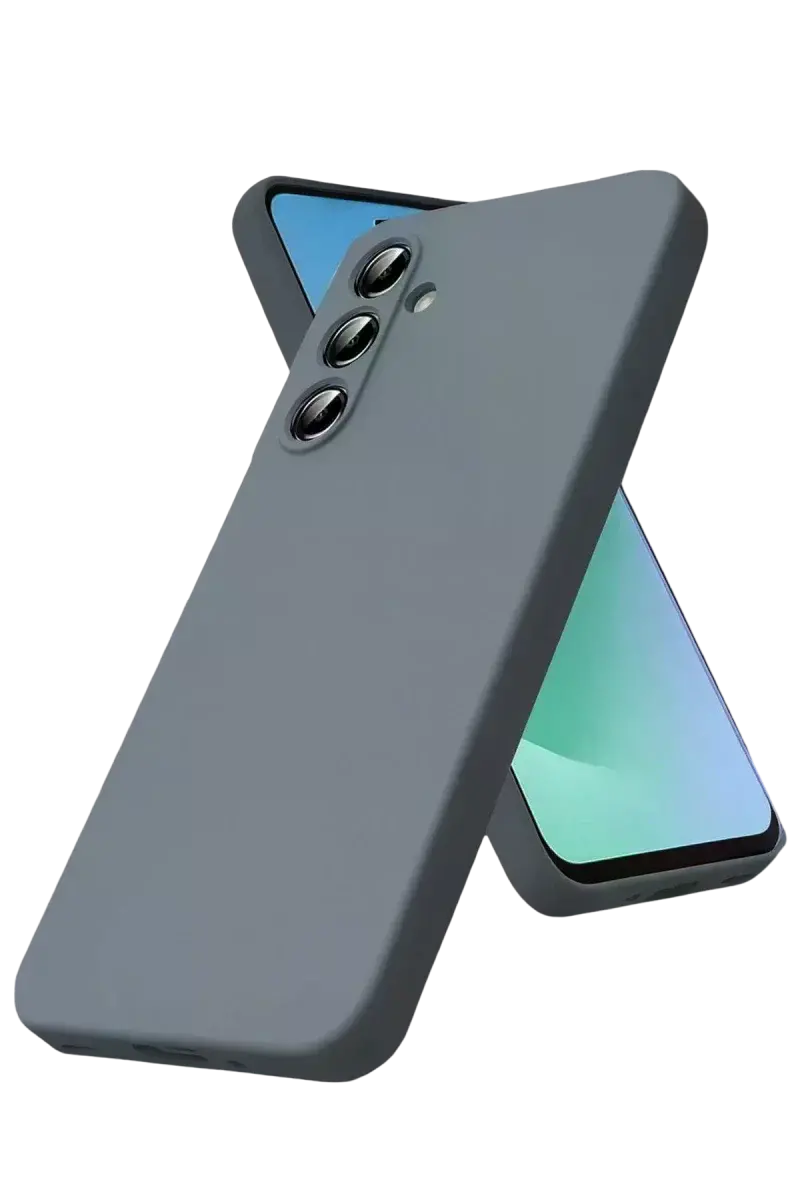 Samsung Galaxy A17 5G Nano içi Kadife Silikon - Gri