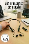 Yeni Nesil Bluetooth Kulaklık Kablolu Kulak İçi Dijital Göstergeli-1