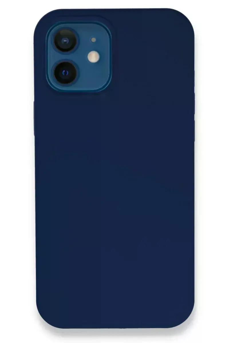Apple iPhone 12 Kılıf Lansman Legant Silikon - Lacivert