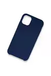Apple iPhone 12 Kılıf Lansman Legant Silikon - Lacivert-4
