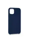 Apple iPhone 12 Kılıf Lansman Legant Silikon - Lacivert-6