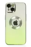 Apple iPhone 14 Plus Kılıf Best Silikon - Yeşil-1