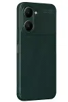 Vivo Y18 Kılıf Auto Focus Karbon Kapak - Koyu Yeşil-1