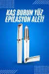 Yüz Epilatör Kıl Kaş Bıyık Tüy Alma Aleti Kaş Bıyık Alma Epilatörü-4