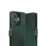 Oppo A5 Pro 4g Trend S Plus Kapaklı Kılıf - Yeşil-4